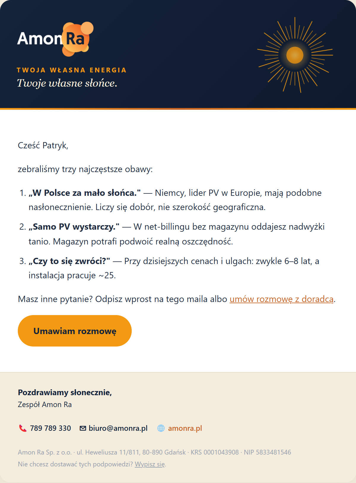 Mail — 3 pytania, które zadaje każdy przed decyzją